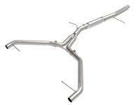 aFe - aFe 49-36445 aFe 20-21 Audi A4 L4-2.0L (t) MACH Force-Xp 3in to 2-1/2in 304 SS Axle-Back Exhaust System - Image 1