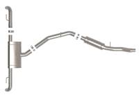 aFe - aFe 49-36447 aFe MACH Force-Xp 17-21 Audi Q5 L4-2.0L (T) 3in to 2.5in Stainless Steel Cat-Back Exhaust System - Image 4