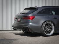 aFe - aFe 49-36448-B aFe 20-22 Audi RS6 Avant V8 4L (tt) MACH Force-Xp 3in to 2.5in 304 SS Cat-Back Exhaust w/ Black Tip - Image 2