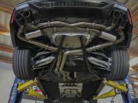 aFe - aFe 49-36448-P aFe 20-22 Audi RS6 Avant V8 4L(tt) MACH Force-Xp 3in to 2.5in 304 SS Cat-Back Exhaust w/Polished Tip - Image 2