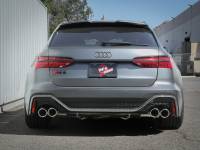 aFe - aFe 49-36448-P aFe 20-22 Audi RS6 Avant V8 4L(tt) MACH Force-Xp 3in to 2.5in 304 SS Cat-Back Exhaust w/Polished Tip - Image 3