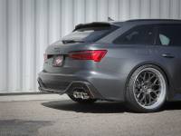 aFe - aFe 49-36448-P aFe 20-22 Audi RS6 Avant V8 4L(tt) MACH Force-Xp 3in to 2.5in 304 SS Cat-Back Exhaust w/Polished Tip - Image 4