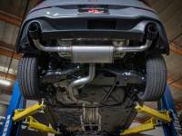 aFe - aFe 49-36451-B aFe Gemini XV 3in to 2 1/2in 304 SS Cat-Back Exhaust 22-23 Volkswagen GTI (MK8) 2.0L w/ Black Tips - Image 4