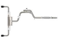 aFe - aFe 49-36451-B aFe Gemini XV 3in to 2 1/2in 304 SS Cat-Back Exhaust 22-23 Volkswagen GTI (MK8) 2.0L w/ Black Tips - Image 5