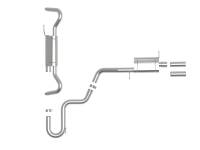 aFe - aFe 49-36453 aFe 20-24 VW Atlas Cross Sport L4 2.0L/V6 3.6L MACH Force-Xp SS Hi-Tuck Cat-Back Exhaust - Image 5
