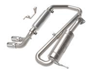 aFe - aFe 49-37020-P aFe 18-21 Suzuki Jimny Takeda 2-1/4in. 304 SS Cat-Back Exhaust w/ Polished Tip - Image 1