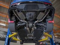 aFe - aFe 49-37025 aFe Gemini XV 2.5in 304 SS Cat-Back Exhaust w/Cut-Out 18-22 Kia Stinger V6 3.3L - Image 2