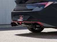 aFe - aFe 49-37027-B aFe Takeda Hyundai Elantra N 22-23 L4-2.0L (t) 3in SS Axle-Back Exhaust System w/ Black Tips - Image 2