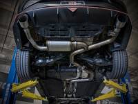 aFe - aFe 49-37027-B aFe Takeda Hyundai Elantra N 22-23 L4-2.0L (t) 3in SS Axle-Back Exhaust System w/ Black Tips - Image 3