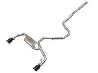 aFe - aFe 49-37028-B aFe Takeda Hyundai Elantra N 22-23 L4-2.0L (t) 3in 304 SS Cat-Back Exhaust w/ Black Tips - Image 1