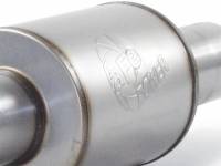 aFe - aFe 49-91014 aFe Atlas Exhausts Mufflers Al Steel EXH Muffler 4 ID In/Out 8 Dia x 12L AL - Image 3