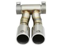 aFe - aFe 49C36413-P aFe Power 13-14 Porsche Cayman S / Boxster S Polish Exhaust Tip Upgrade - Image 4