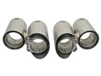 aFe - aFe 49C36416-P aFe MACH Force-Xp 304 SS OE Exhaust Tips Polished 12-16 Porsche 911 (C2S 991) H6 3.8L - Image 6