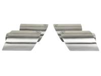 aFe - aFe 49C36416-P aFe MACH Force-Xp 304 SS OE Exhaust Tips Polished 12-16 Porsche 911 (C2S 991) H6 3.8L - Image 7