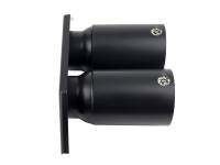 aFe - aFe 49C36435-B aFe Power Mach Force Xp 4in 304 SS Bolt-On Exhaust Tips Satin Black 14-19 Porsche 911 GT3 3.8L/4.0L - Image 2