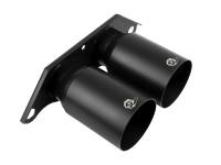 aFe - aFe 49C36435-B aFe Power Mach Force Xp 4in 304 SS Bolt-On Exhaust Tips Satin Black 14-19 Porsche 911 GT3 3.8L/4.0L - Image 4