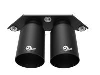 aFe - aFe 49C36435-B aFe Power Mach Force Xp 4in 304 SS Bolt-On Exhaust Tips Satin Black 14-19 Porsche 911 GT3 3.8L/4.0L - Image 5