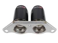 aFe - aFe 49C36435-C aFe Power Mach Force Xp 4in 304 SS Bolt-On Exhaust Tips Carbon Fiber 14-19 Porsche 911 GT3 3.8L/4.0L - Image 3