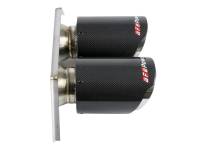 aFe - aFe 49C36435-C aFe Power Mach Force Xp 4in 304 SS Bolt-On Exhaust Tips Carbon Fiber 14-19 Porsche 911 GT3 3.8L/4.0L - Image 4