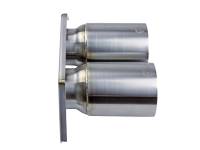 aFe - aFe 49C36435-H aFe Power Mach Force Xp 4in 304 SS Bolt-On Exhaust Tips Brushed 14-19 Porsche 911 GT3 3.8L/4.0L - Image 3