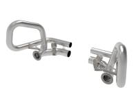 aFe - aFe 49C36441 aFe 14-19 Porsche 911 H6-3.8/4.0L GT3 MACH Force-Xp 304 Stainless Steel Primary Muffler Delete Pipe - Image 4