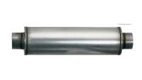 aFe - aFe 49M00003 aFe Scorpion Replacement Alum Steel Muffler 2-1/2in In/Out Baffled Offset/Offset 13inL x10inW x4inH - Image 2