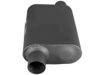 aFe - aFe 49M00003 aFe Scorpion Replacement Alum Steel Muffler 2-1/2in In/Out Baffled Offset/Offset 13inL x10inW x4inH - Image 3