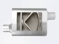 aFe - aFe 49M00003 aFe Scorpion Replacement Alum Steel Muffler 2-1/2in In/Out Baffled Offset/Offset 13inL x10inW x4inH - Image 4