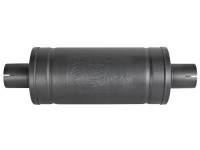 aFe - aFe 49M00007-B aFe MACH Force-Xp 409 SS Muffler w/ Black finish 2-1/2in Inlet & Outlet 14in x 16in Diameter - Image 4
