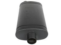 aFe - aFe 49M00016-B aFe MACH Force-Xp 409 SS Muffler w/ Black Finish 3in Center/Offset 22in L x 11in x 5in - Oval Body - Image 2