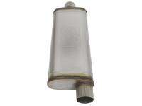aFe - aFe 49M00017 aFe MACHForce XP SS Muffler 3in Center Inlet / 3in Offset Outlet 22in L x 9in W x4in H Body - Image 3