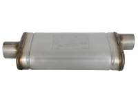 aFe - aFe 49M00020 aFe MACHForce XP SS Muffler 3in Center Inlet / 3in Offset Outlet 18in L x 9in W x4in H Body - Image 3