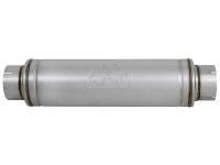 aFe - aFe 49M00023 aFe ATLAS Aluminized Steel Muffler 5in Center/Center 24in L x 7in Diameter - Round Body - Image 2