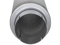 aFe - aFe 49M00023 aFe ATLAS Aluminized Steel Muffler 5in Center/Center 24in L x 7in Diameter - Round Body - Image 3