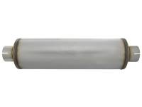 aFe - aFe 49M00024 aFe MACH Force-Xp 409 SS Muffler 3-1/2in ID Center/Center x 7in Dia x 24in L - Round Body - Image 3