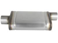 aFe - aFe 49M00031 aFe MACHForce XP SS Muffler 3in Center Inlet / 3in Outlet 9in L x 4in W x 14in Body - Image 2