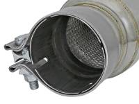 aFe - aFe 49M10001 aFe MACH Force-Xp 409 SS Resonator 3in. Inlet/Outlet / 4in. Diameter / 12in. Body / 16in. Length - Image 4