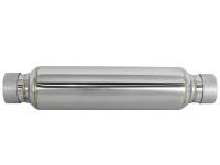 aFe - aFe 49M10002 aFe MACH Force-Xp 304 Stainless Steel Resonator 2.5in Inlet/Outlet x 4in Dia x 15in Body x 19in L - Image 3