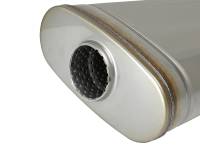 aFe - aFe 49M30019 aFe MACH Force XP 304 Stainless Steel Muffler 2.5in Center/Offset 18in L x 9in W x 4in H - Image 2