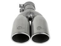 aFe - aFe 49T25374-P12 aFe MACH Force-Xp Universal Exhaust Tip 2-1/2 IN Inlet x 3-1/2 IN Outlet X 12 IN L - Image 2