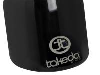 aFe - aFe 49T25404-B061 aFe Takeda Universal Exhaust Tip 2-1/2 IN Inlet x 4 IN Outlet x 6 IN L- Black - Image 5