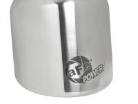 aFe - aFe 49T25404-P06 aFe MACH Force-Xp 304 SS Clamp-On Exhaust Tip 2.5in. Inlet / 4in. Outlet / 6in. L - Polished - Image 3