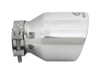 aFe - aFe 49T25404-P061 aFe Takeda Universal Exhaust Tip 2-1/2 IN Inlet x 4 IN Outlet x 6 IN L- Polished - Image 2
