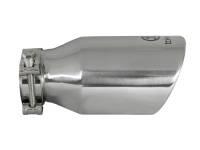 aFe - aFe 49T25404-P08 aFe Takeda 304 Stainless Steel Clamp-On Exhaust Tip 2.5in. Inlet / 4in. Outlet / 8in. L - Polished - Image 4