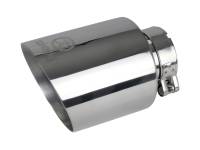 aFe - aFe 49T25454-P07 aFe Takeda Universal Exhaust Tip 2-1/2 IN Inlet x 4-1/2 IN Outlet x 7 IN L- Polished - Image 1