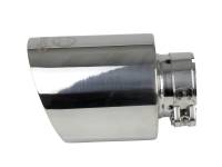 aFe - aFe 49T25454-P07 aFe Takeda Universal Exhaust Tip 2-1/2 IN Inlet x 4-1/2 IN Outlet x 7 IN L- Polished - Image 2