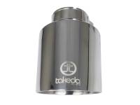 aFe - aFe 49T25454-P07 aFe Takeda Universal Exhaust Tip 2-1/2 IN Inlet x 4-1/2 IN Outlet x 7 IN L- Polished - Image 5