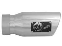aFe - aFe 49T30401-P09 aFe MACH Force-Xp 3in Inlet x 4in Outlet x 9in Length 304 Stainless Steel Exhaust Tip Polished - Image 5