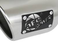 aFe - aFe 49T30452-P09 aFe MACH Force-Xp Universal Exhaust Tip 3 IN Inlet x 4-1/2 IN Outlet x 9 IN L- Polished Tip - Image 2