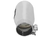 aFe - aFe 49T30452-P09 aFe MACH Force-Xp Universal Exhaust Tip 3 IN Inlet x 4-1/2 IN Outlet x 9 IN L- Polished Tip - Image 3